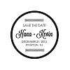 Hana Save The Date Word Art