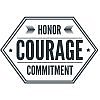 Honor Courage Word Art