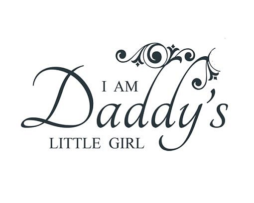 Daddy's Girl Word Art