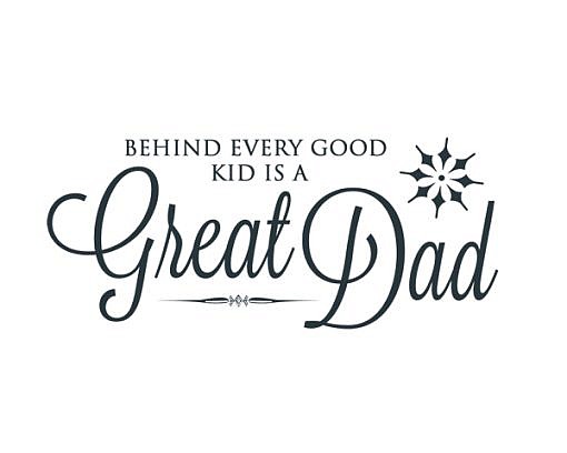 Great Dad Word Art